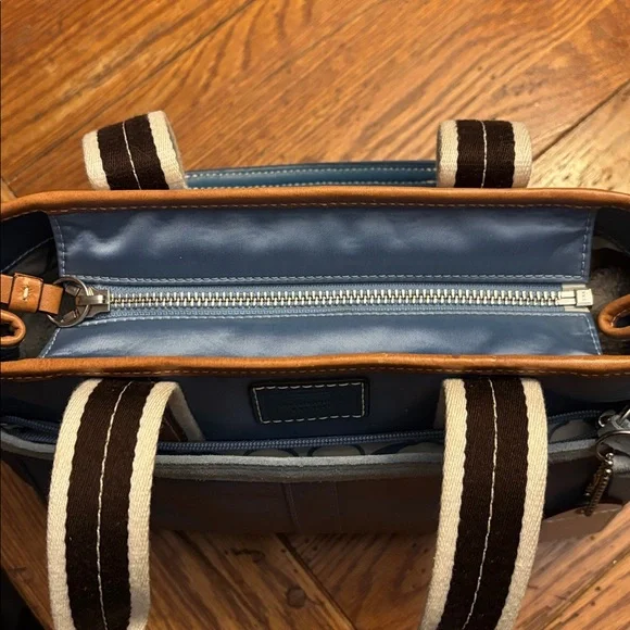 Coach Hamptons Weekend Satin Tote - Picture 12 of 12